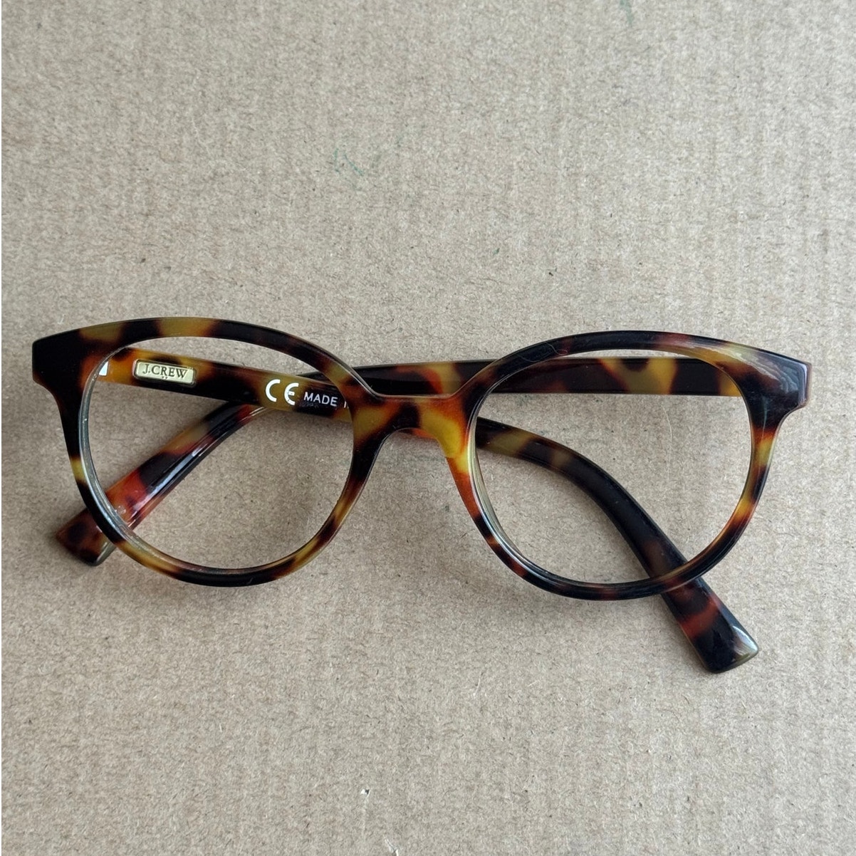 J.Crew Tortoise Shell Eyeglass Frames Frames Only